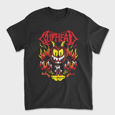 Cuphead 4, Tricou Barbati (Unisex)