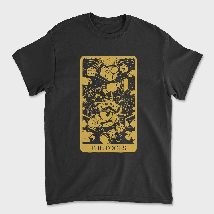 Cuphead 5, Tricou Barbati (Unisex)