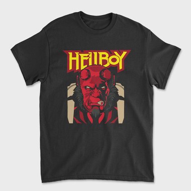 hellboy, Tricou Barbati (Unisex)