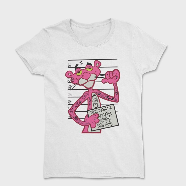 Prisoner Pink Panter, Tricou Femei