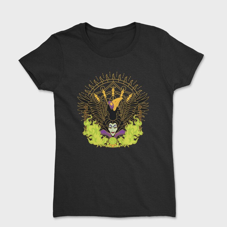 Villanas Disney Malefica D, Tricou Femei