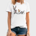 Cartoon Retro Bugs Bunny 6, Tricou Barbati (Unisex)