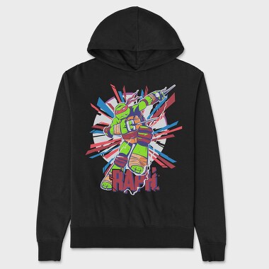 Teenage Mutant Ninja Turtles 4, Hanorac Oversize Barbati (Unisex)