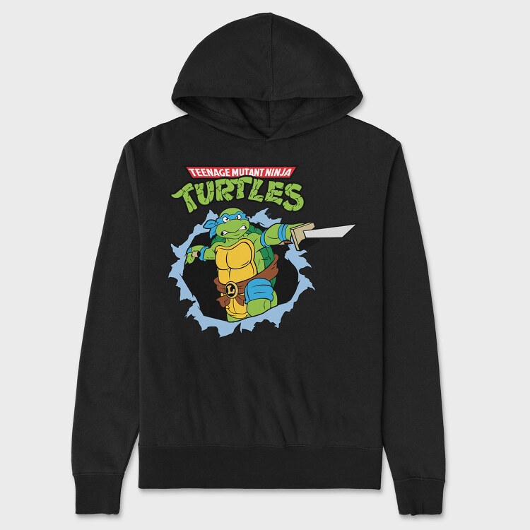Teenage Mutant Ninja Turtles 6, Hanorac Oversize Barbati (Unisex)