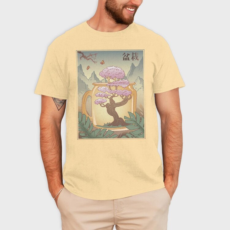 Bonsai Traditional, Tricou Barbati (Unisex)