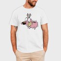 Cartoon Retro Courage the Cowardly Dog 1, Tricou Barbati (Unisex)