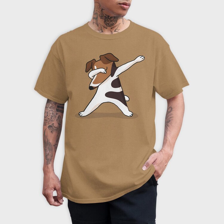 Dab Terrier, Tricou Barbati (Unisex)