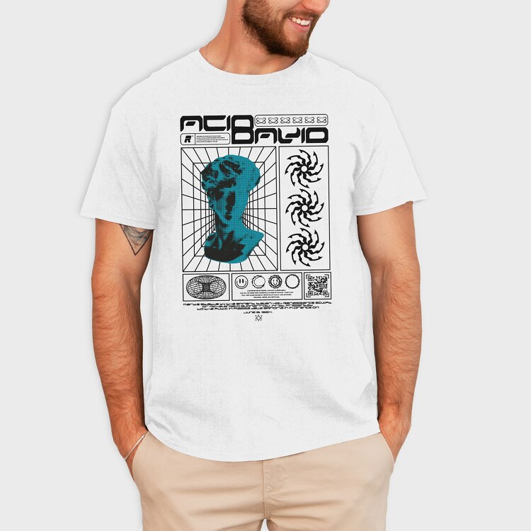 Acid 2, Tricou Barbati (Unisex)