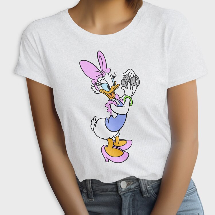 Cartoon Retro Daisy Duck 2, Tricou Femei
