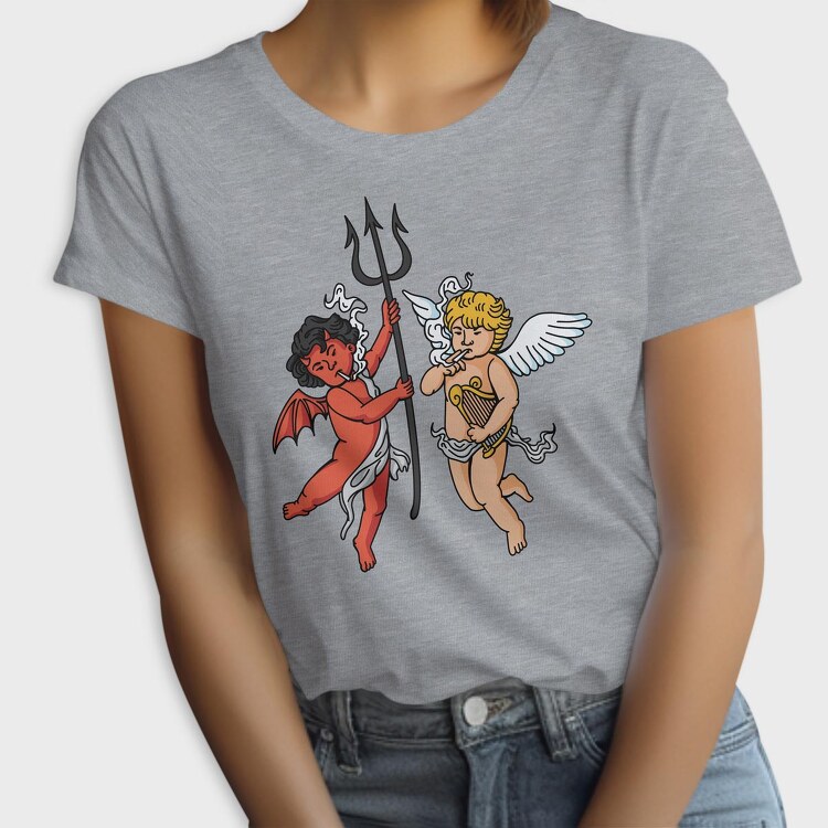 Demond Angel Smoking, Tricou Femei