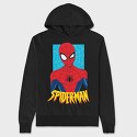 Spiderman No Way Home 9, Hanorac Oversize Barbati (Unisex)