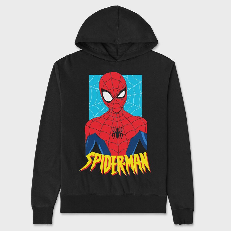 Spiderman No Way Home 9, Hanorac Oversize Barbati (Unisex)