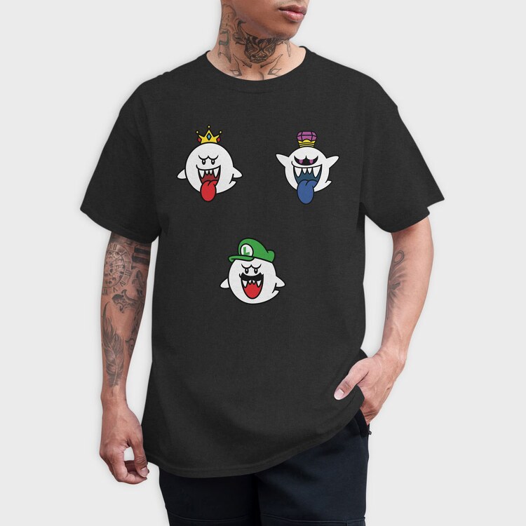 King Boo Boo Spin Boo Luigi, Tricou Barbati (Unisex)
