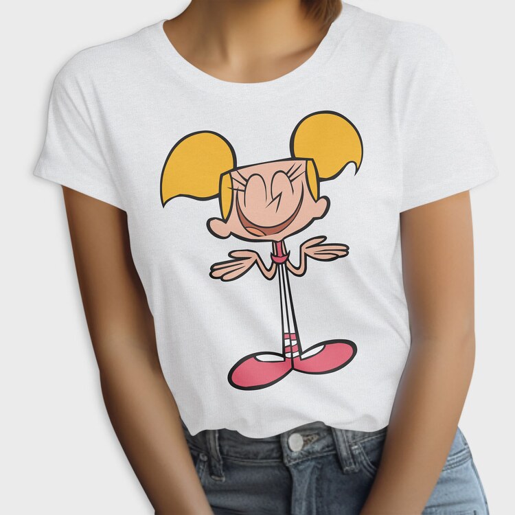 Cartoon Retro Dexter Laboratory 6, Tricou Femei