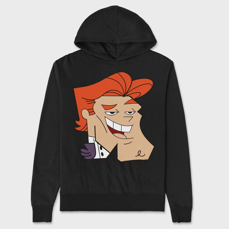 Dexter Laboratory 16, Hanorac Oversize Barbati (Unisex)