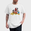 Cartoon Retro Disney 1, Tricou Barbati (Unisex)