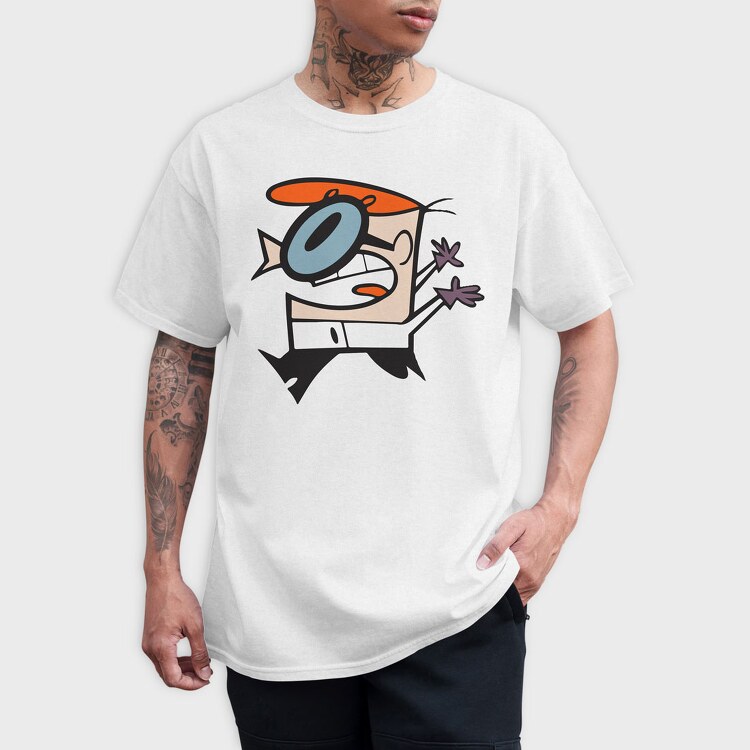Dexter Laboratory 18, Tricou Barbati (Unisex)