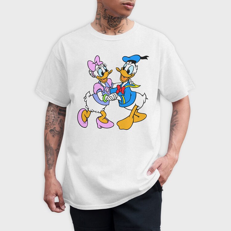 Cartoon Retro Disney 3, Tricou Barbati (Unisex)