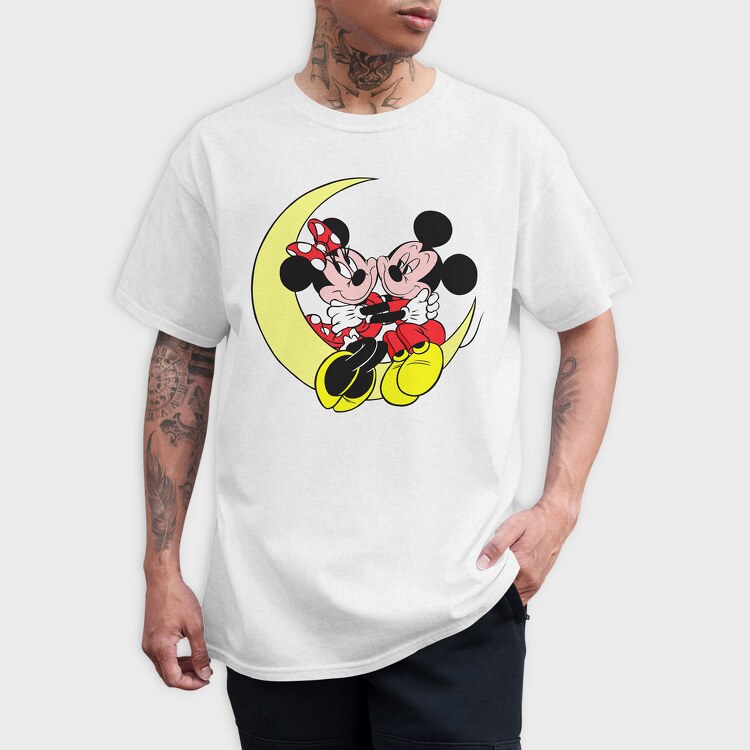 Cartoon Retro Disney 4, Tricou Barbati (Unisex)