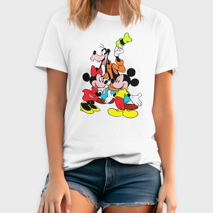 Cartoon Retro Disney 6, Tricou Barbati (Unisex)