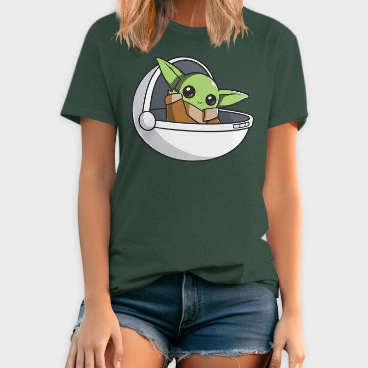 Baby Yoda 2, Tricou Barbati (Unisex)