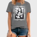 Gothic Mona Lisa, Tricou Barbati (Unisex)