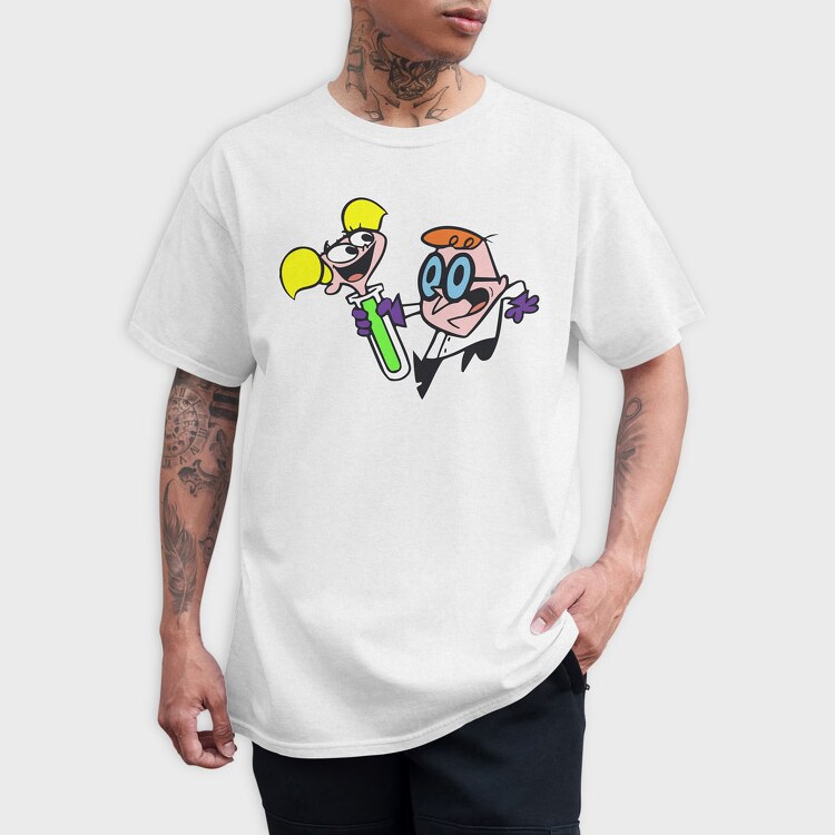 Dexter Laboratory 5, Tricou Barbati (Unisex)