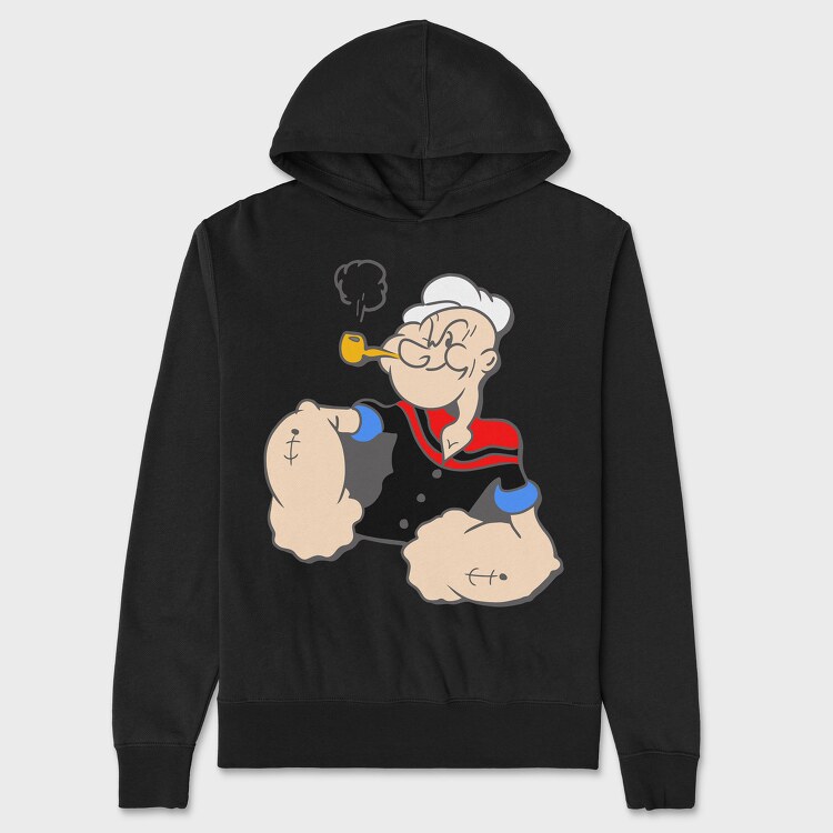 Popeye 16, Hanorac Oversize Barbati (Unisex)