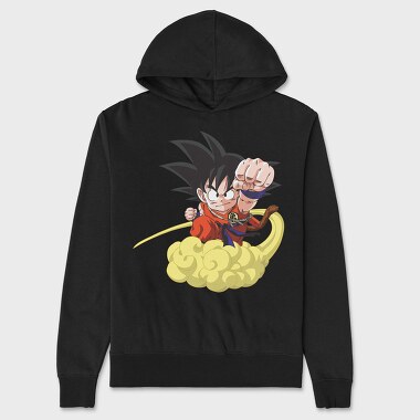 Cartoon Retro Dragon Ball Z 1, Hanorac Oversize Barbati (Unisex)