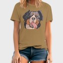 Bernese Mountain Dog, Tricou Barbati (Unisex)