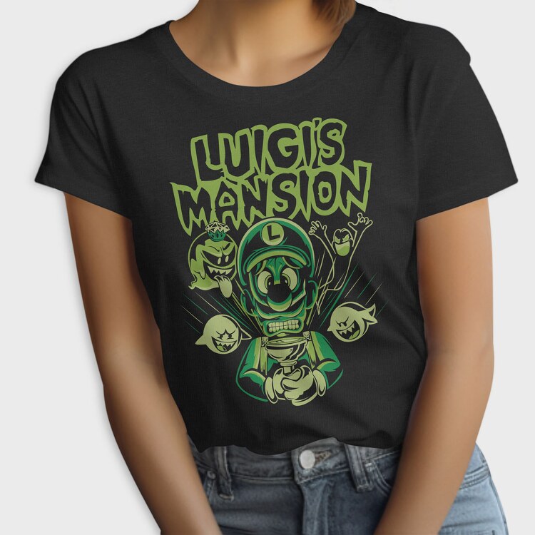 Luigi S Mansion, Tricou Femei