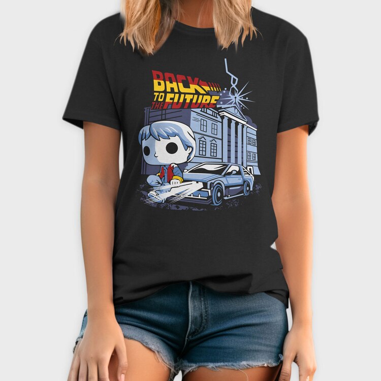 Back to the Future, Tricou Barbati (Unisex)