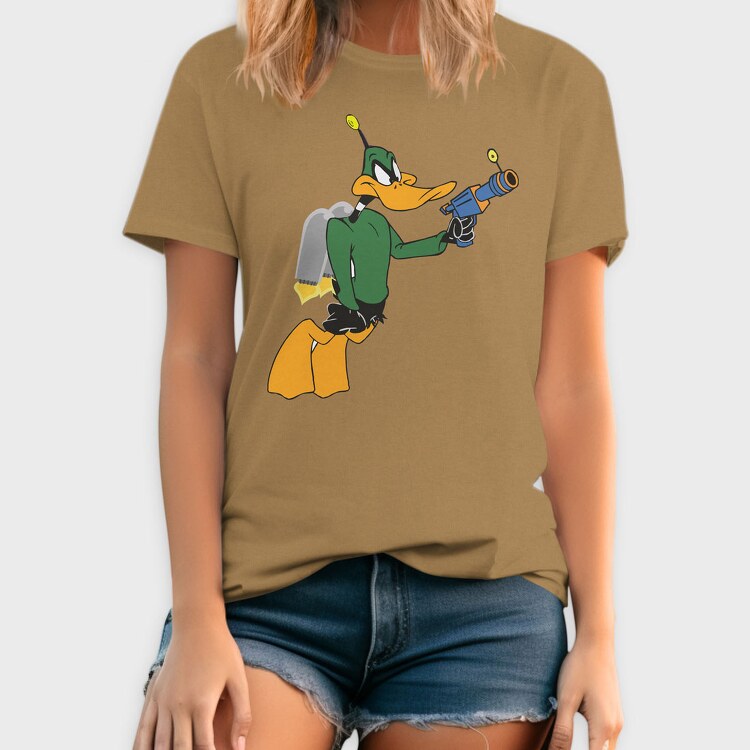 Cartoon Retro Duck Dodgers 2, Tricou Barbati (Unisex)