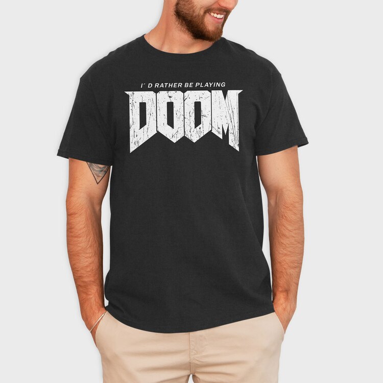 Doom 10, Tricou Barbati (Unisex)