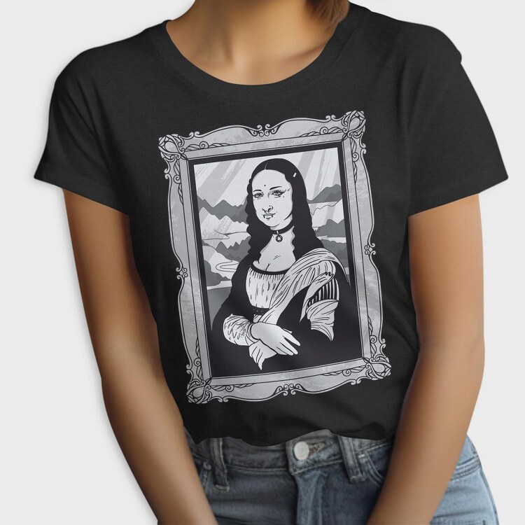 Gothic Mona Lisa, Tricou Femei