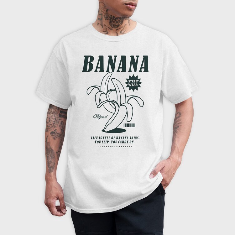 Banana 1, Tricou Barbati (Unisex)