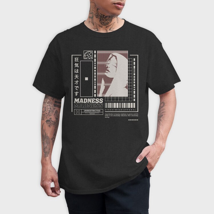 Madness 2, Tricou Barbati (Unisex)