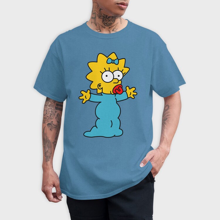 Maggie Simpson 1, Tricou Barbati (Unisex)
