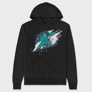 Dabbing Skeleton, Hanorac Oversize Barbati (Unisex)
