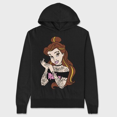 Princess Rockstar 10, Hanorac Oversize Barbati (Unisex)