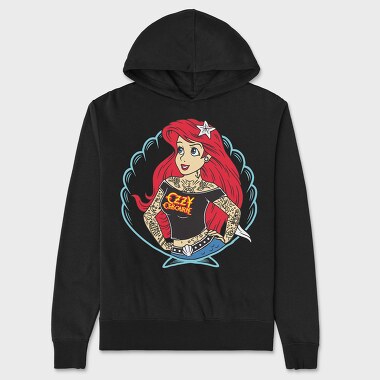 Princess Rockstar 11, Hanorac Oversize Barbati (Unisex)