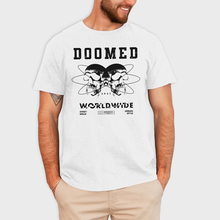 Doomed 1, Tricou Barbati (Unisex)