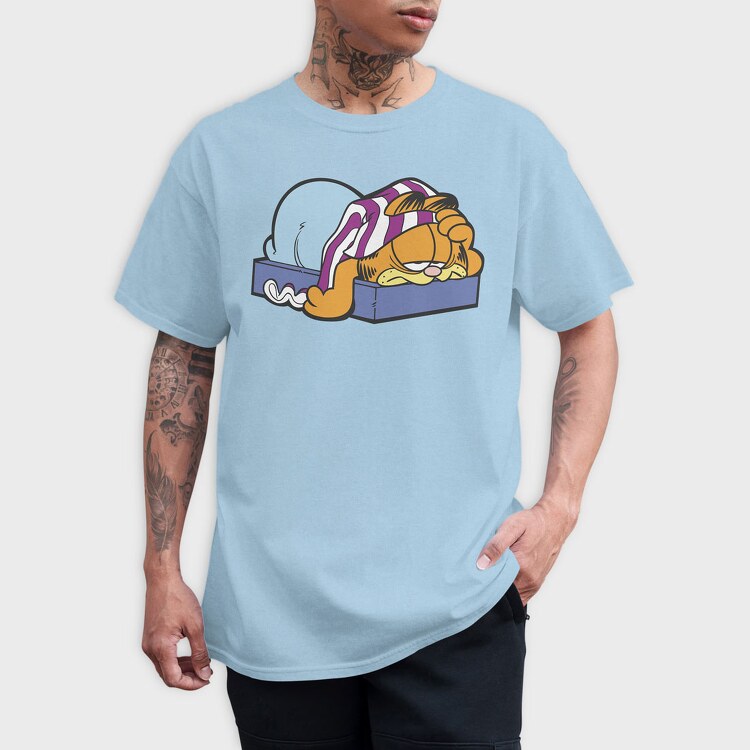 Cartoon Retro Garfield 1, Tricou Barbati (Unisex)