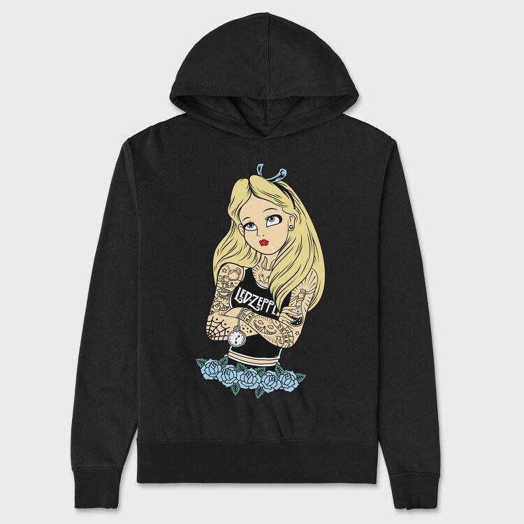 Princess Rockstar 6, Hanorac Oversize Barbati (Unisex)