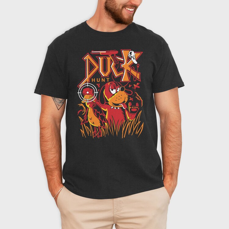 Duck Hunt, Tricou Barbati (Unisex)