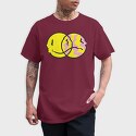Happy Sad Emoji, Tricou Barbati (Unisex)