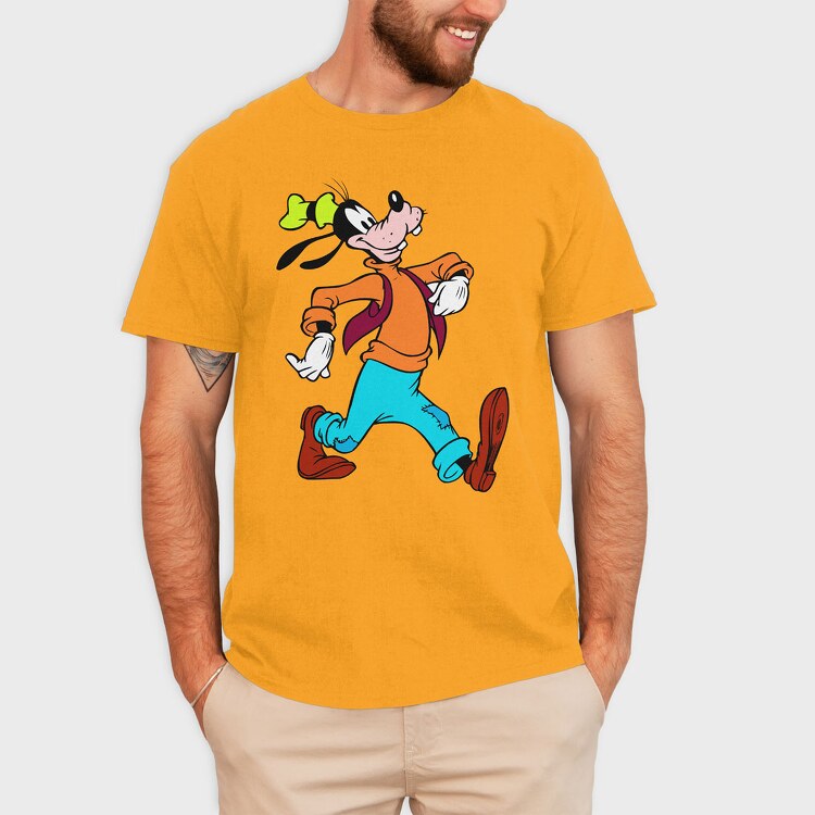 Cartoon Retro Goofy 5, Tricou Barbati (Unisex)