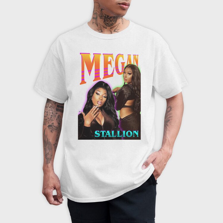 Megan Stallion, Tricou Barbati (Unisex)
