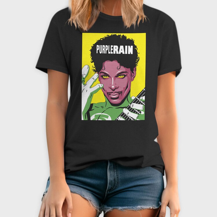 Purple Rain, Tricou Barbati (Unisex)