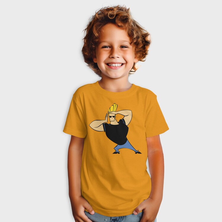 Cartoon Retro Johny Bravo 2, Tricou Copii